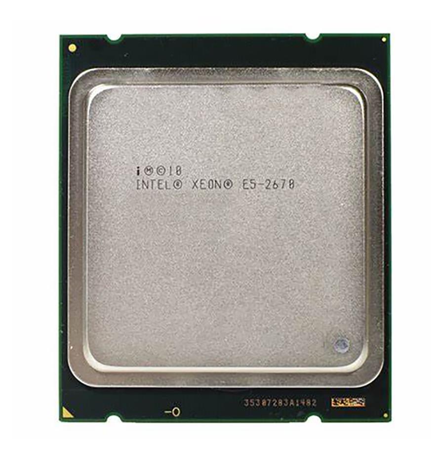 BX80635E52670 Intel Xeon E5-2670 8 Core 2.60GHz 8.00GT/s QPI 20MB L3 Cache Socket LGA2011 Processor