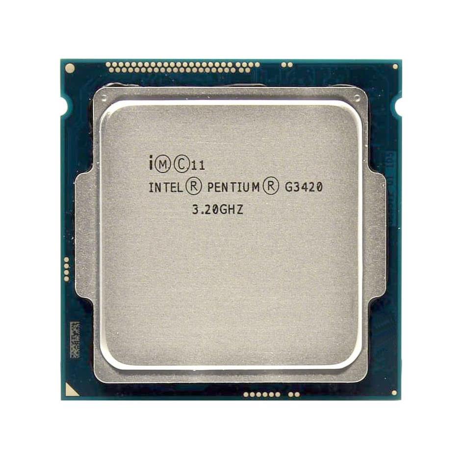 BX80646G3420 Intel Pentium G3420 Dual Core 3.20GHz 5.00GT/s DMI2 3MB L3 Cache Socket LGA1150 Desktop Processor