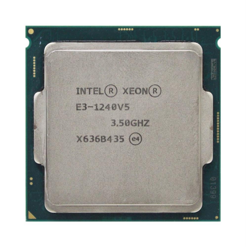 BX80662E31240V5S Intel Xeon E3-1240 v5 Quad-Core 3.50GHz 8.00GT/s DMI 8MB L3 Cache Socket LGA1151 Processor