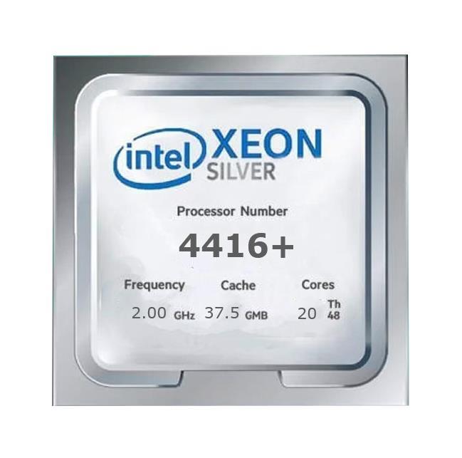 BX807134416 Intel Xeon Silver 4416+ 20-Core 2.00GHz 16GT/s UPI 37.5MB L3 Cache Socket FCLGA4677 Server Processor