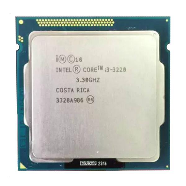BXC80637I33220 Intel Core i3-3220 Dual Core 3.30GHz 5.00GT/s DMI 3MB L3 Cache Socket LGA1155 Desktop Processor