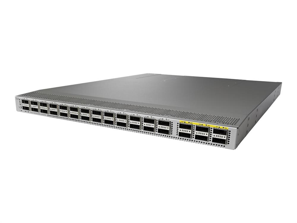 C1-N9K-C9332PQ Cisco ONE Nexus 9332 ACI Leaf 32-Ports Optical Fiber Manageable Rack-Mountable 1U Layer3 switch with 32-Ports 40G QSFP+ (Refurbished)