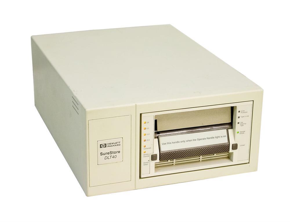 C1579A HP SureStore DLT 40e 20/40GB External DLT Drive Single Ended Narrow SCSI-2