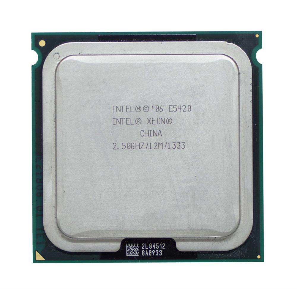 C332J Dell 2.50GHz 1333MHz FSB 12MB L2 Cache Intel Xeon E5420 Quad Core Processor Upgrade