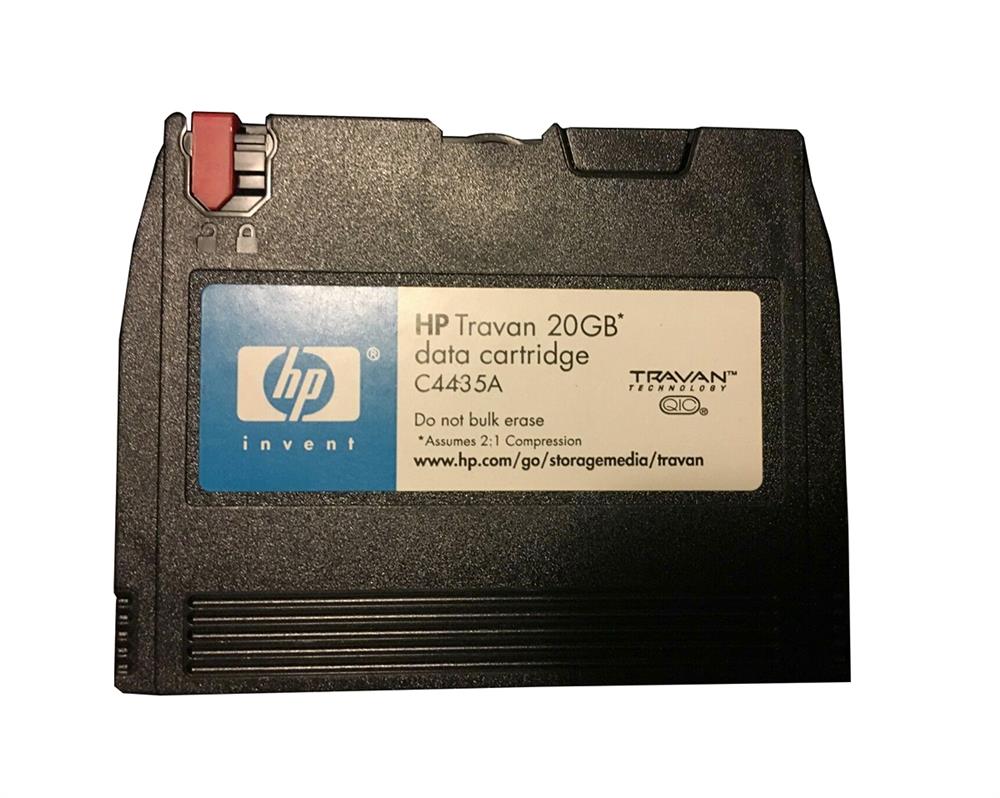 C4435A HP Travan TR-5 Data Cartridge TR5 10GB Native / 20GB Compressed 739.99 ft Tape Length (Refurbished)