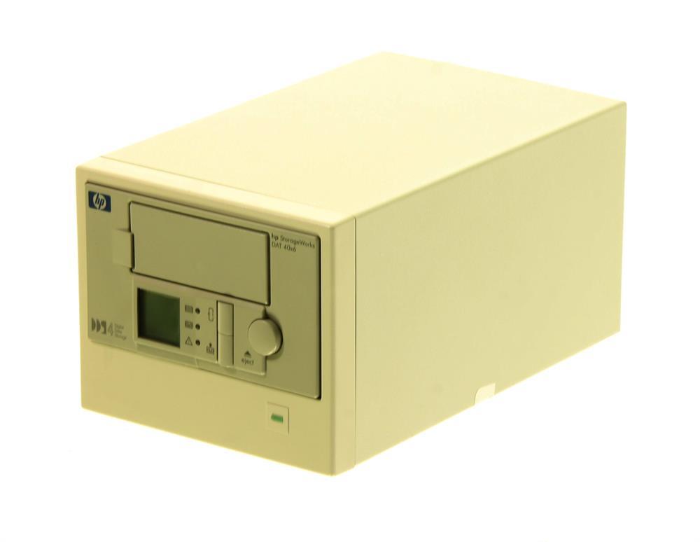 C5717B HP SureStore DAT40x6e 20/40GB DDS-4 external autoloader tape drive (Refurbished)