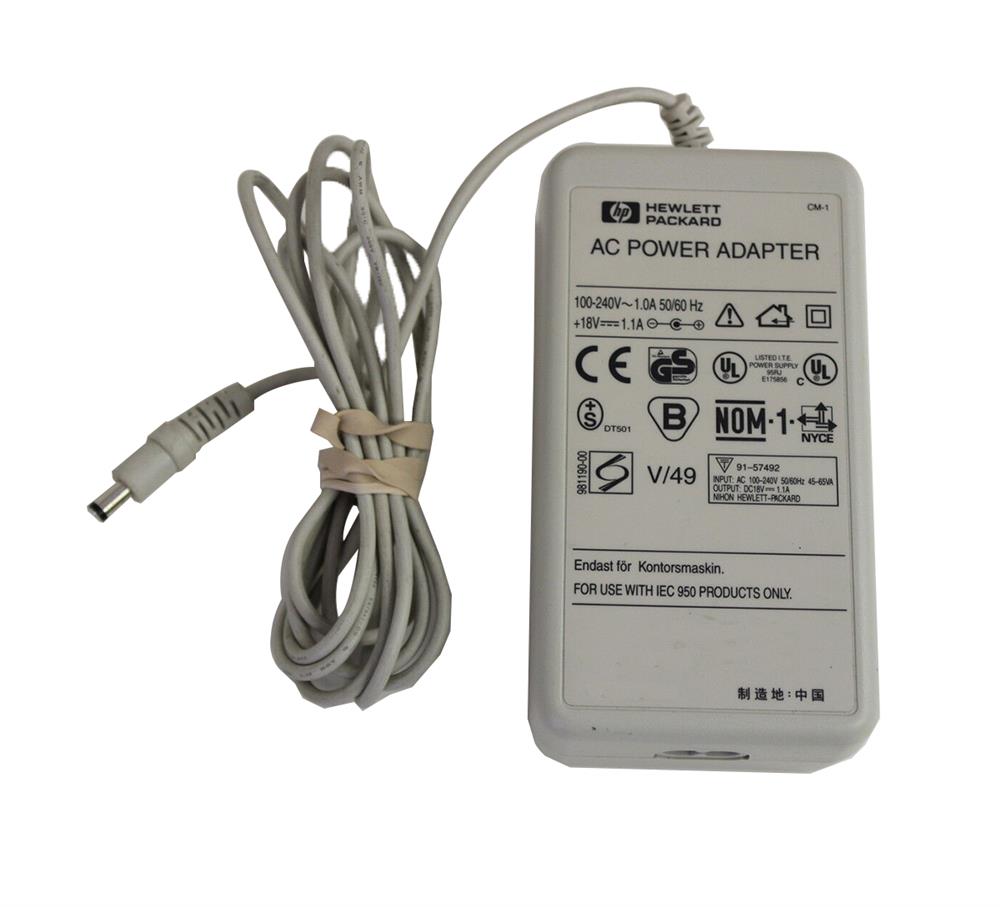 C6409-60014 HP AC Adapter for Printers (Refurbished)