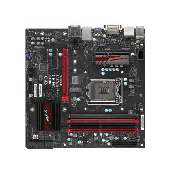 C7H270-CG-ML-O SuperMicro C7H270-CG-ML Socket LGA 1151 Intel H270 Express Chipset 7th/6th Generation Core i7 / i5 / i3 / Pentium / Celeron Processors Support DDR4 4x DIMM 6x SATA3 6.0Gb/s Micro-ATX Motherboard (Refurbished) (Refurbished)