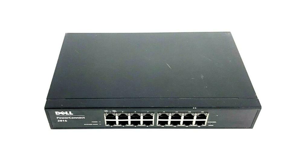 C833K Dell PowerConnect 2816 16 X 10/100/1000 GB Ports Switch (Refurbished)