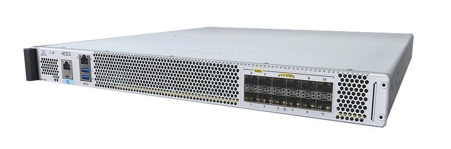 C8500-12X4QC= Cisco Catalyst 8500-12X4QC 12 x Ports 1/10GBase-X + 2 x 40/100GBase-X + 2 x QSFP+ 1U Rack-mountable Edge Platform Switch (Refurbished)