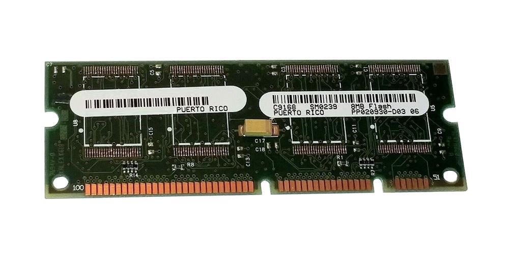 C9168A-6001 HP 8MB Flash Firmware Programmed DIMM Memory Module for HP LaserJet 4100/9000 Series Printers