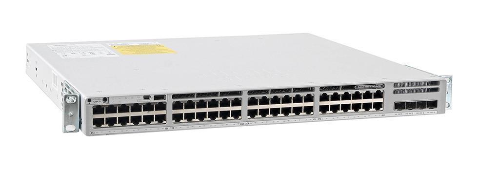C9300L-48P-4X-RF Cisco Catalyst 9300L Series 9300L-48P-4X 48 x RJ-45 Ports PoE+ 1000Base-T + 4 x SFP+ Ports Layer 3 Managed Rack-mountable Gigabit Ethernet Network Switch (Refurbished)