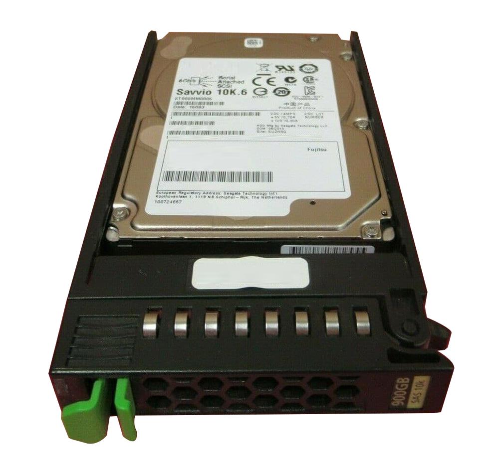CA07212-E444 Fujitsu 900GB 10000RPM SAS 6Gbps 2.5-inch Internal Hard Drive
