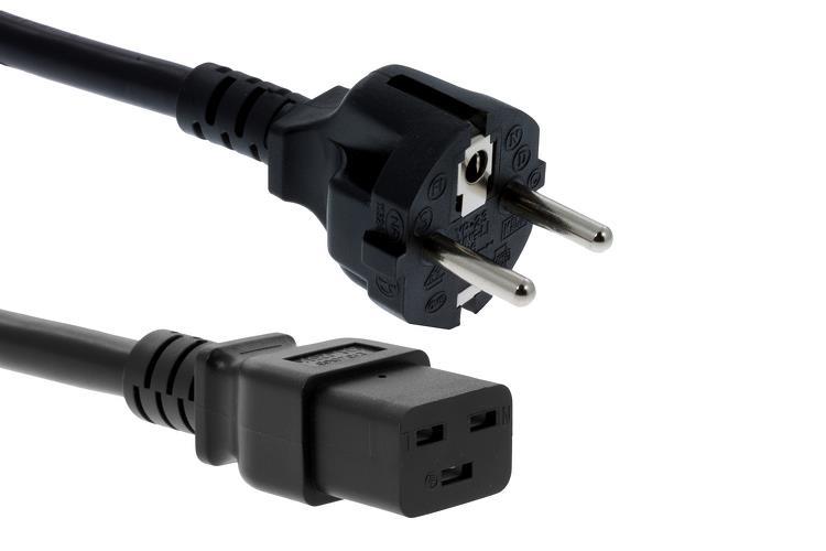 CAB-1900W-EU Cisco 250V AC Power IEC 60320 C19 / CEE 7/7-Male Connector Power Cable for MDS 9506 Multilayer Director (Refurbished)
