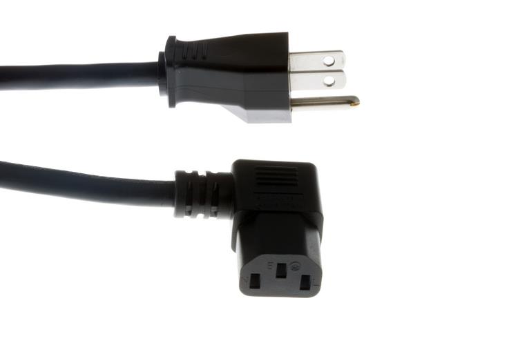 CAB-AC-RA Cisco Right Angle Standard Power Cord 110V AC (Refurbished)