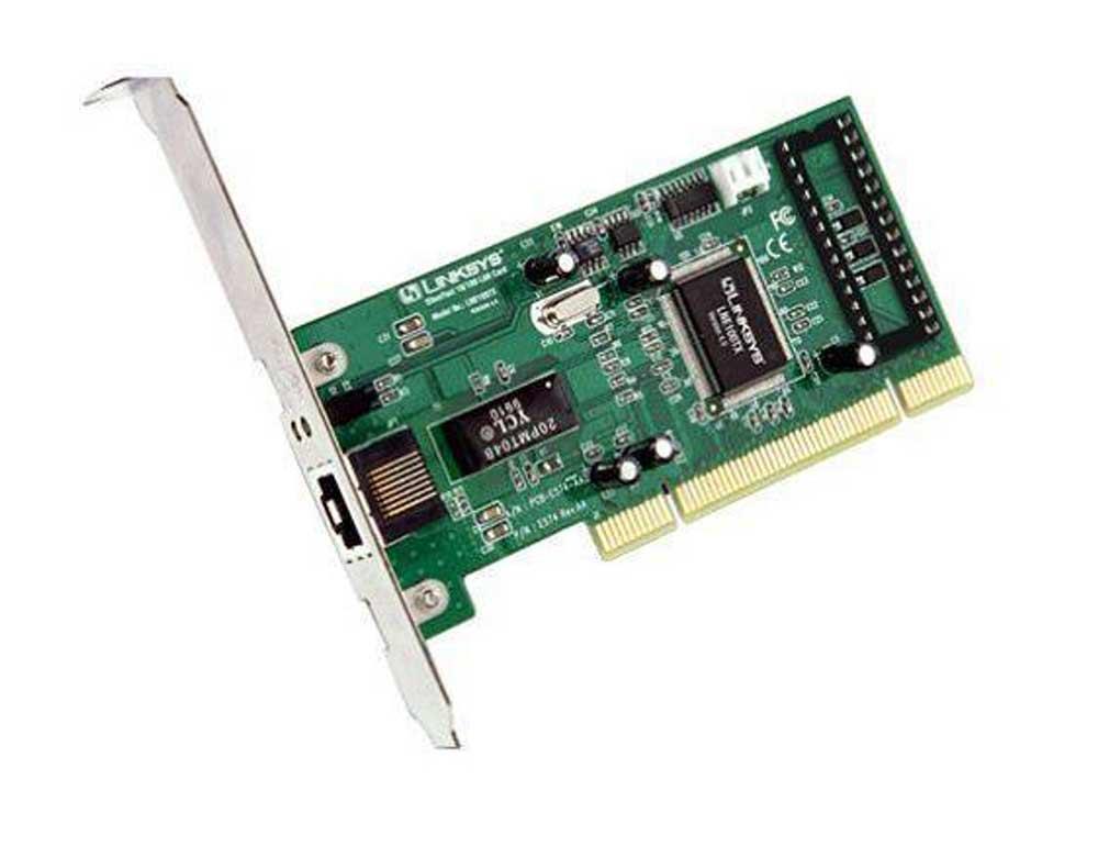 CC8C-60872 Linksys Single-Port RJ-45 10/100Base-TX EtherFast PCI Lan Plug And Play Card (Refurbished)
