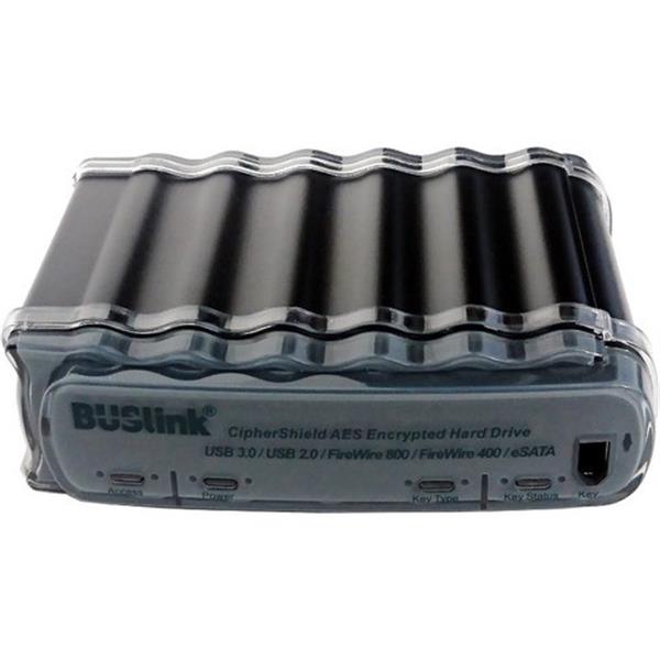 CDSE-2T-P5 Buslink CipherShield 2TB Drive SATA USB 3.0 eSATA FireWire/i.LINK External Hard Drive
