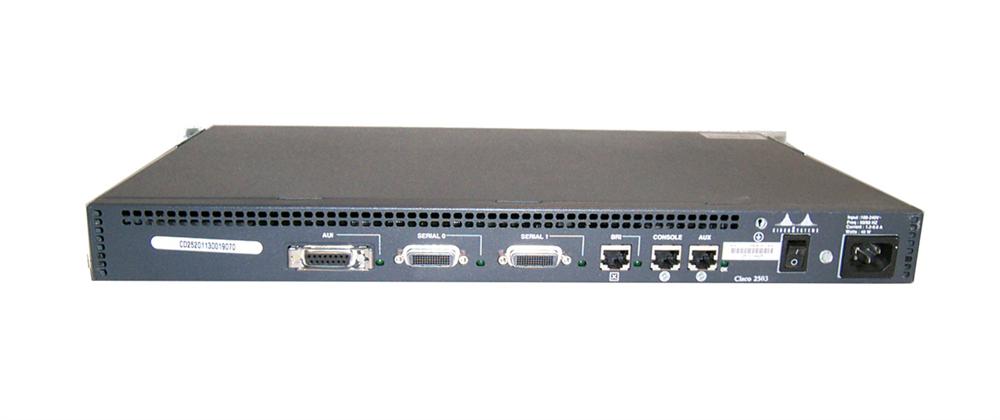 CISCO2513 Cisco 2513 Router 1 x 10Base-5 AUI, 1 x Token Ring , 2 x Serial (Refurbished)
