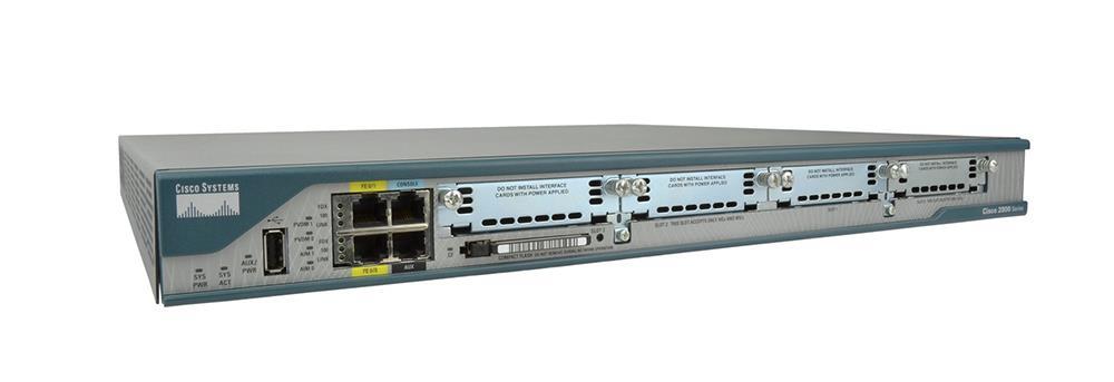 CISCO2801-CCME/K9 Cisco 2801 Voice Bundle With PVDM2-8 FL-CCME-24 SP Services 64F/256D (Refurbished)