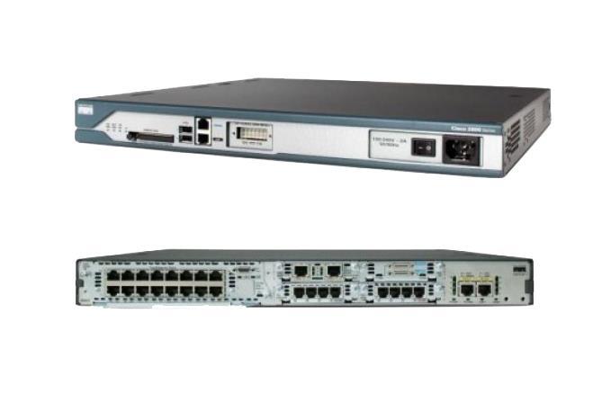 CISCO2811-SRST/K9 Cisco 2811 Voice Bundle PVDM2-16 FL SRST36 SP Services (Refurbished)