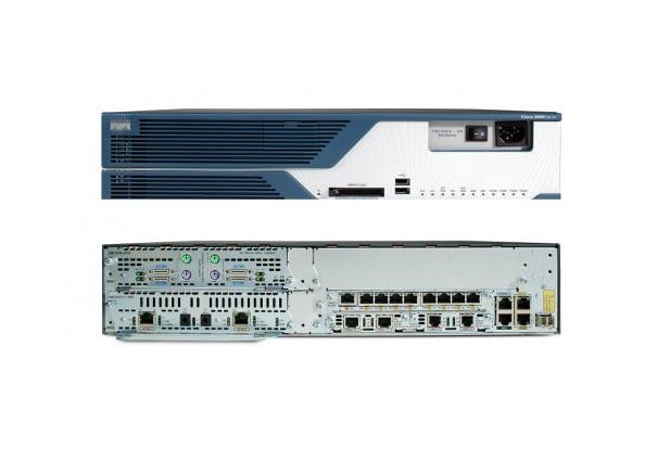 CISCO3825-HSEC/K9 Cisco 3825 Integrated Services Router Security Bundle With AIM-VPN/Epii plus Advance IP (Refurbished)