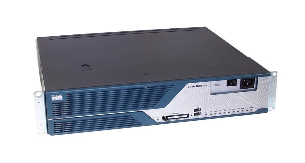 CISCO3825-SEC/K9 Cisco 3825 Integrated Services Router Security Bundle With Advance Security (Refurbished)