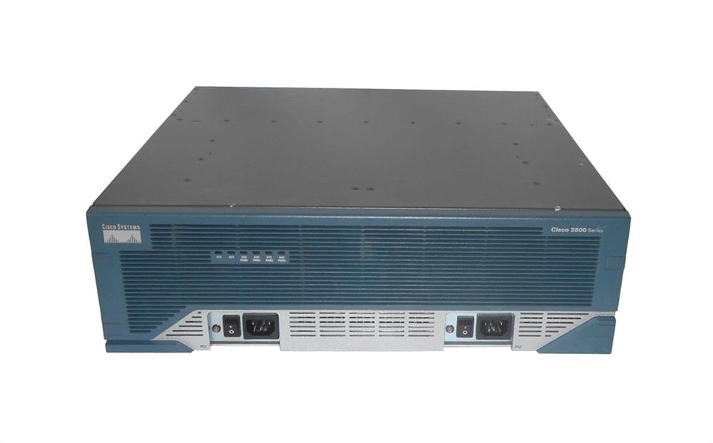 CISCO3845-V3PN/K9 Cisco 3845 Router V3PN Bundle With IOS Advanced IP Services CCME-240 AIM VPN EPII+ (Refurbished)