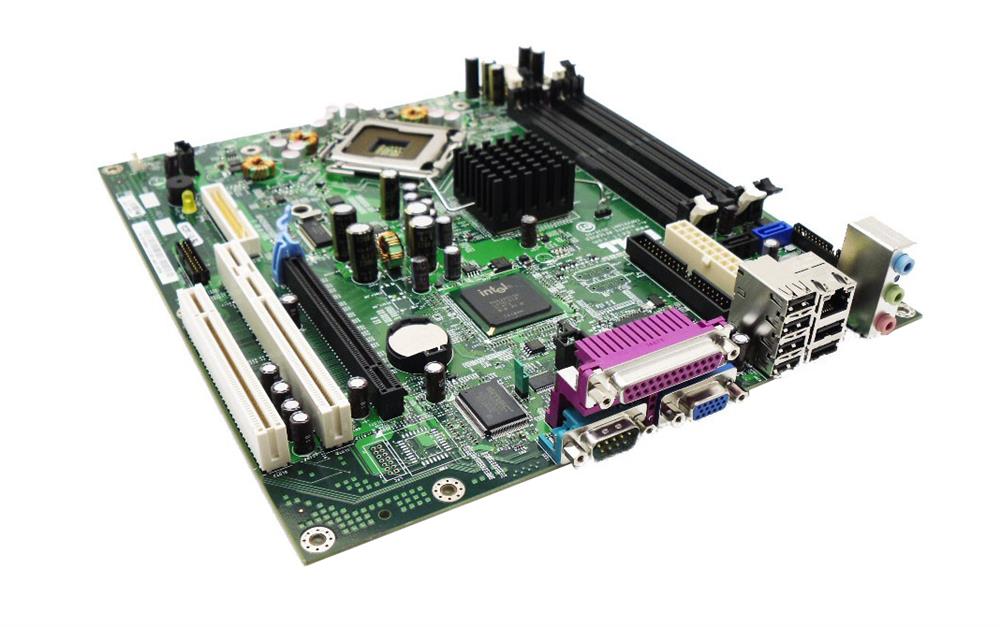 CJ335 Dell System Board (Motherboard) Socket-775 Chipset Intel 945G 2 x DDR2 for OptiPlex GX620 (Refurbished)