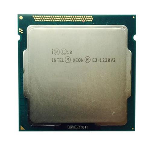 CM8063701160503 Intel Xeon E3-1220 v2 Quad Core 3.10GHz 5.00GT/s DMI 8MB L3 Cache Socket FCLGA1155 Processor