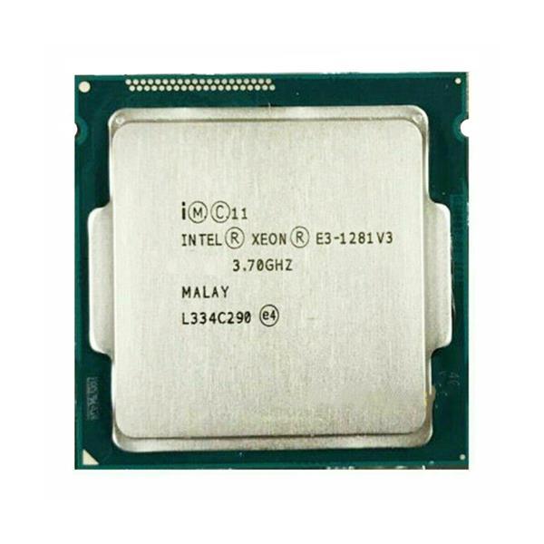 CM8064601575381 Intel 3.70GHz 5.00GT/s DMI2 8MB L3 Cache Intel Xeon E3-1281 v3 Quad Core Processor Upgrade