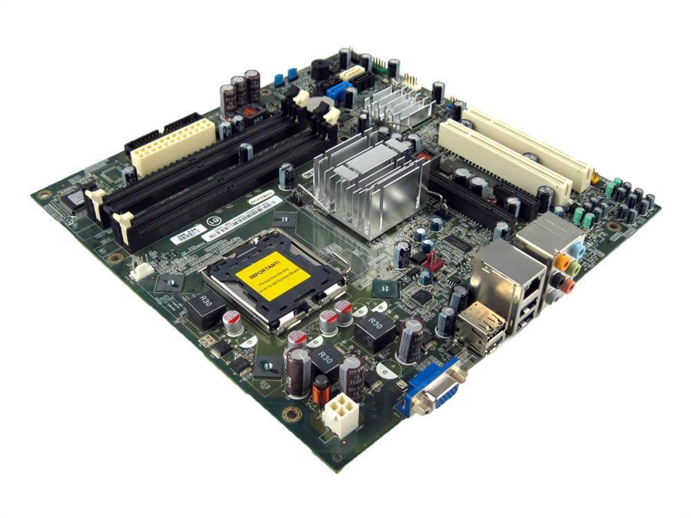 CR413 Dell System Board (Motherboard) Socket-775 Chipset Intel G33 Express 1 x DDR2 for Inspiron DT 530, 530s (Refurbished)