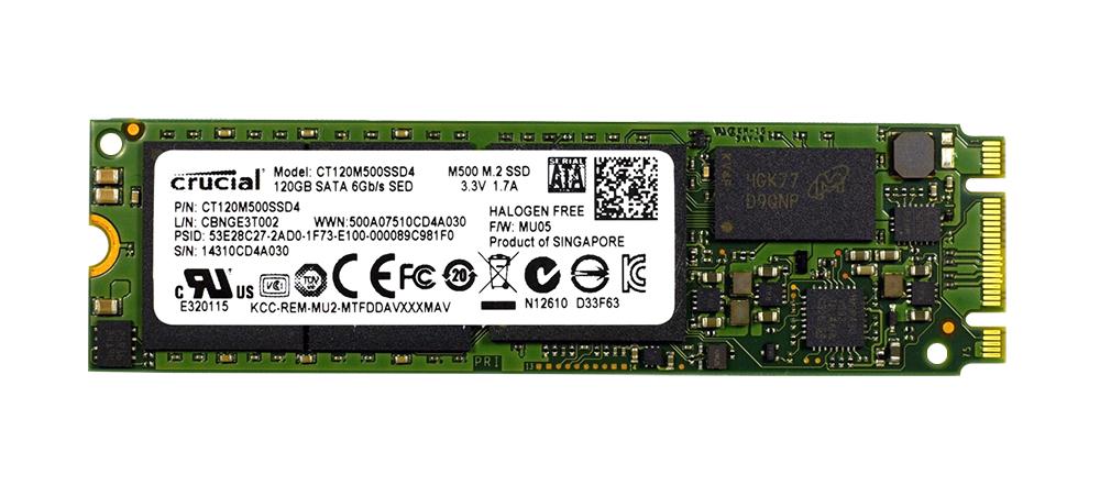 CT120M500SSD4 Crucial 120GB SATA 6.0 Gbps SSD