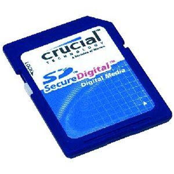 CT1GBSD Crucial 1GB SD Flash Memory Card