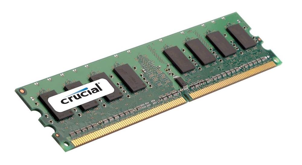 CT25664AA667T Crucial 2GB PC2-5300 DDR2-667MHz non-ECC Unbuffered CL5 240-Pin DIMM Memory Module