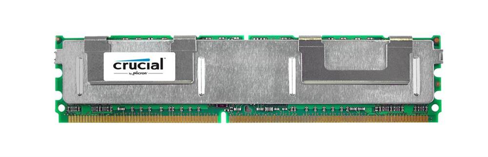 CT25672AF667.M18FE0D3 Crucial 2GB PC2-5300 DDR2-667MHz ECC Fully Buffered CL5 240-Pin DIMM Dual Rank Memory Module