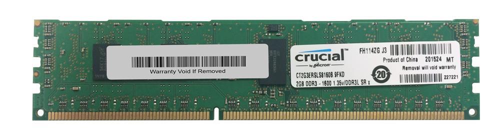 3D-14D324R10109-2G 2GB Module DDR3 PC3-12800 CL=11 Registered ECC w/Parity DDR3-1600 Single Rank, x4 Low Voltage 1.35V 256Meg x 72 for Gigabyte Technology GA-7PESH3 Motherboard n/a