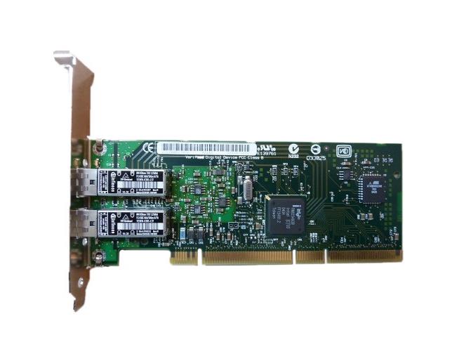 D31422-003 Intel PRO/1000 MF Dual-Ports LC 1Gbps 1000Base-SX Gigabit Ethernet PCI-X Server Network Adapter