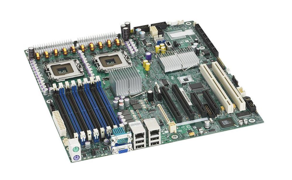 D44771-801 Intel S5000PSL Socket LGA 771 Intel 5000P Intel 6321 ICH Chipset Intel Dual-Core Xeon Processors Support DDR2 8x DIMM 6x SATA 3.0Gb/s SSI EEB Server Motherboard (Refurbished)