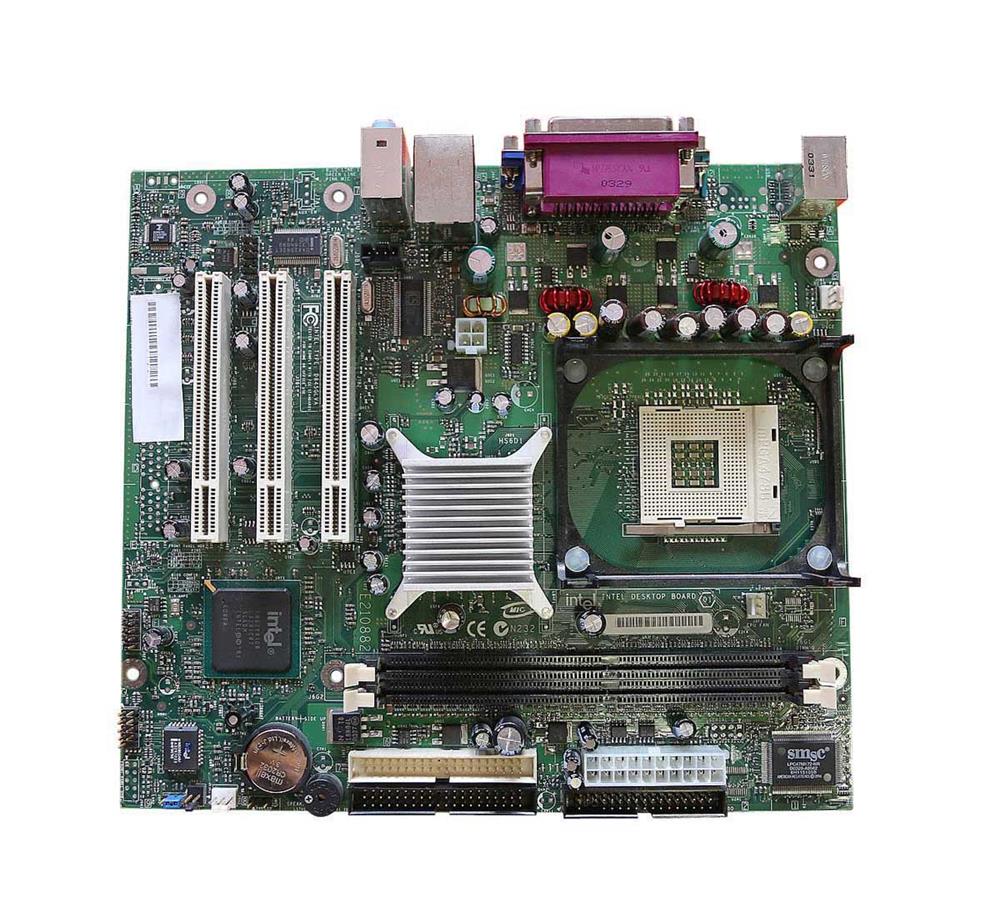D845GLVAL Intel Desktop Motherboard 845GL Chipset Socket 478 1 x Processor Support (Refurbished)