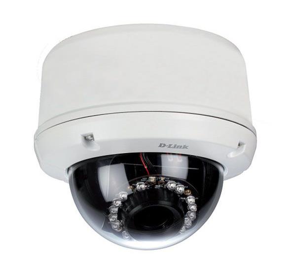 DCS6510 D-Link Vandal-Poof Fixed Dome IP Cam (Refurbished)