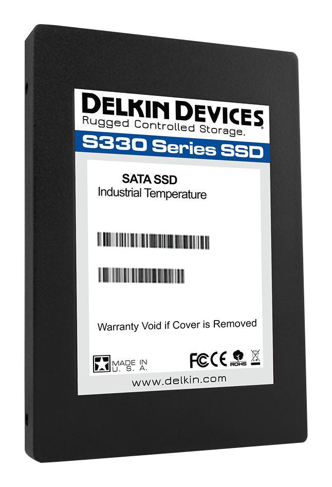 DE2HTNJDN-35000-D Delkin Devices 256GB S330 Series SLC Flash Industrial SLC 2.5 Inch SSD