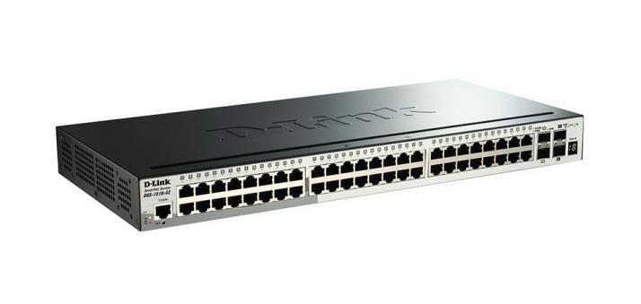 DGS151052 D-Link Dgs-1510-52 Smartpro 48-Ports Switch With 2 SFP and 2 10GBe SFP+ port (Refurbished)
