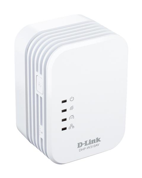 DHP-W310AV/B D-Link PowerLine AV 500 Wireless N Extender (Refurbished)