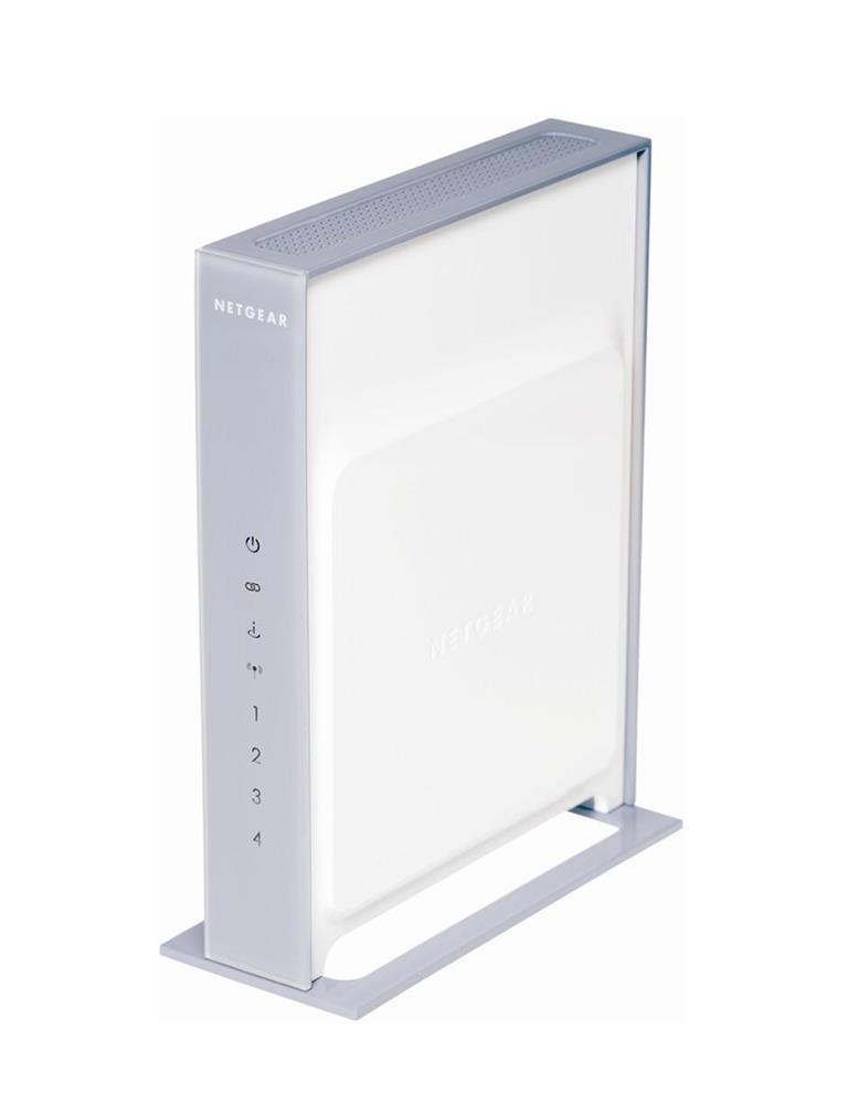 DHWNR854T100NAS Netgear - RangeMax Next WNR854T Wireless-N Router - 4 x 10/100/1000Base-TX LAN, 1 x 10/100/1000Base-TX WAN - IEEE 802.11n (draft) - (Refurbished)