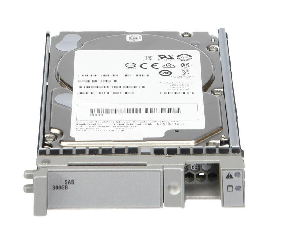 DISK-611SC-300GB= Cisco 300GB 15000RPM SCSI 3.5-inch Internal Hard Drive for WAE-611