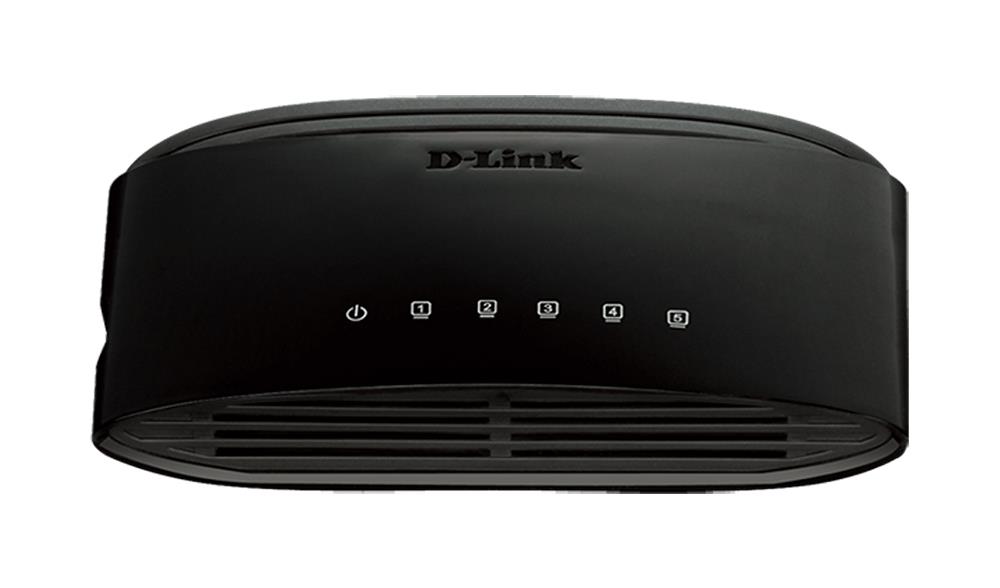 DLDES1005D D-Link 5 Port 10/100mbps Desktop External Psu (Refurbished)