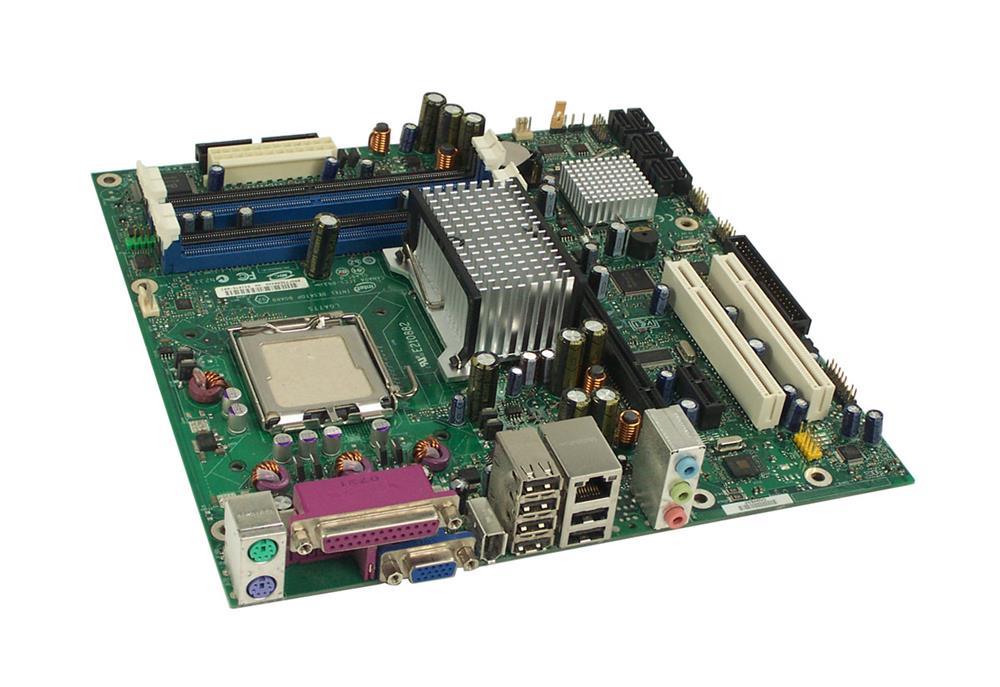 DQ965GF Intel Socket LGA 775 Intel Core / Pentium 4/ Celeron D/ Pentium D/ Core 2 Duo Processors Support DDR2 4x DIMM 6x SATA 3.0Gb/s Micro-ATX Motherboard (Refurbished)