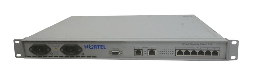 DR4001A74E5 Nortel Wireless LAN Security Switch 2361 12-Ports RJ-45 Fast Ethernet 1U (Refurbished)