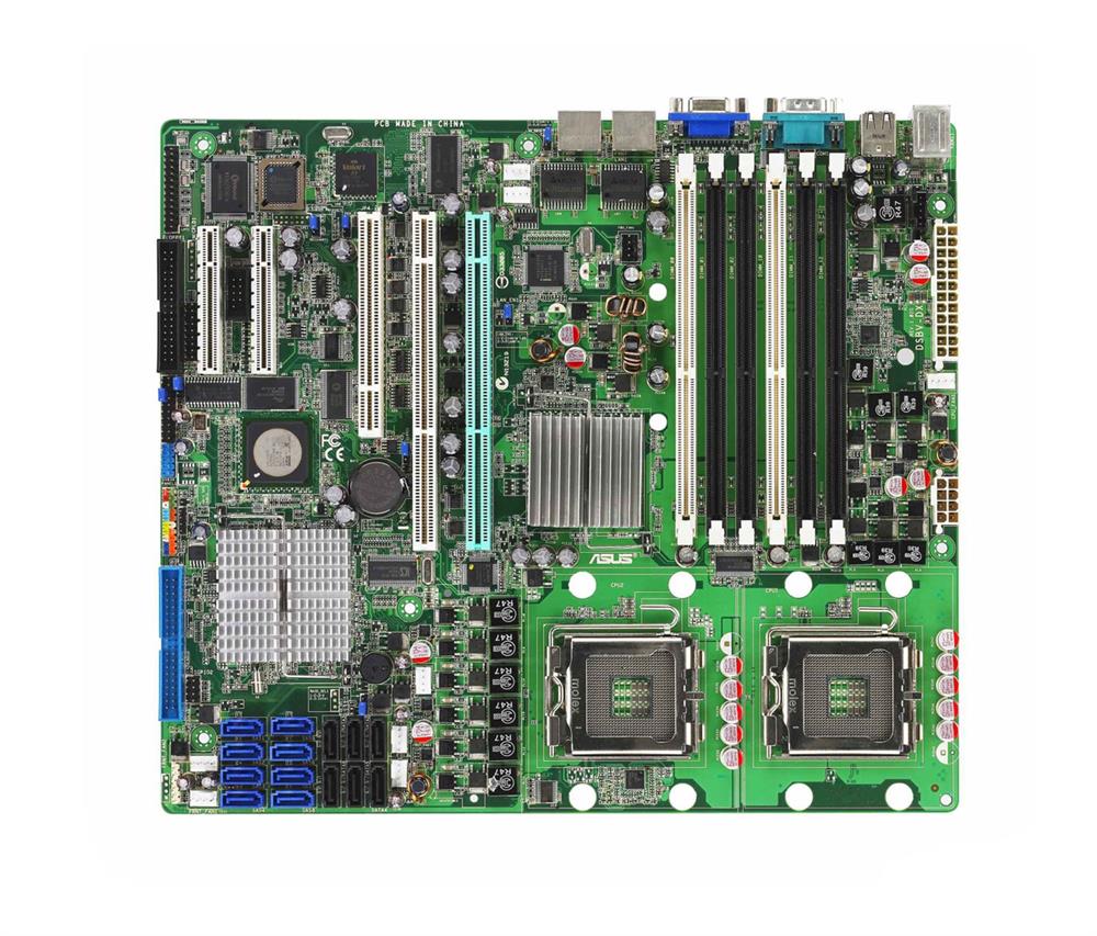 DSBV-DX ASUS Intel 5000V/ 6321 ICH Chipset Quad-Core Xeon 5400/ Dual-Core 5200/ Quad-Core 5300/ Dual-Core 5100 Series Processors Support Dual Socket LGA771 Server Motherboard (Refurbished)
