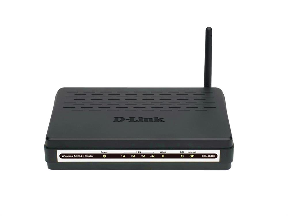 DSL-2640B/EU D-Link ADSL2/2+ Modem with Wireless Router (Refurbished)